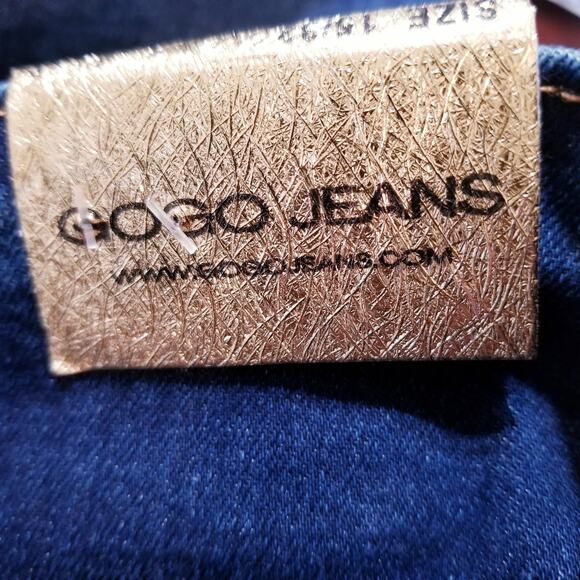 NWT's - GOGO Denim Jeans Super Stretch Skinny Columbian Push Up Jeans Size 15/32 - Picture 12 of 14
